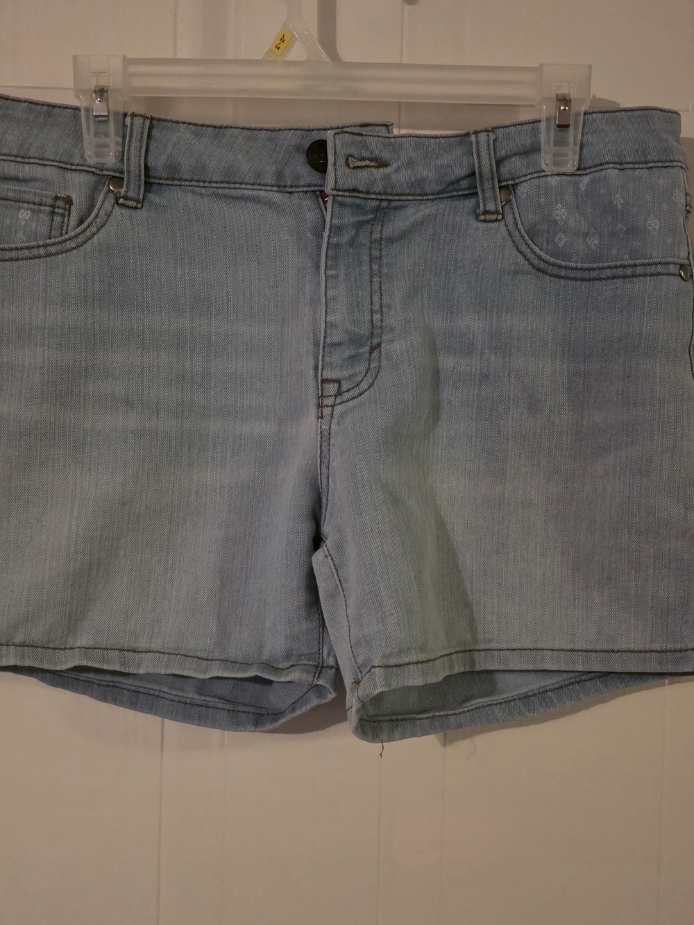 Bit & Bridle Light Blue Denim Jean Shorts